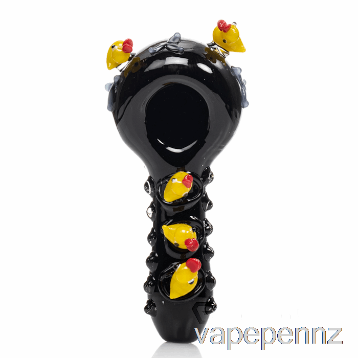 Cheech Duck Love Hand Pipe Black VAPE NZ